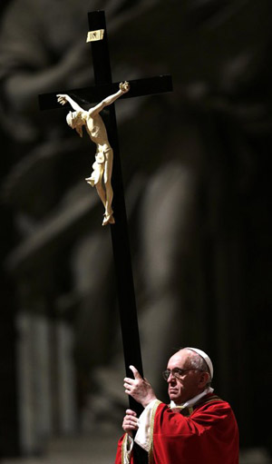 Pope Francis-1st Good Friday2